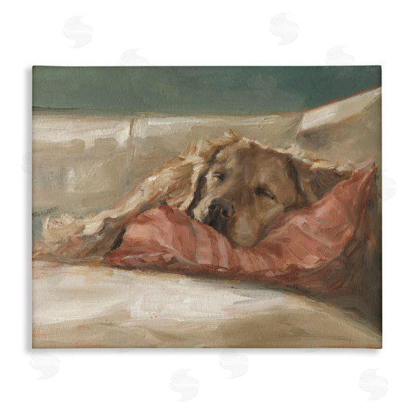 Stupell Industries Ethan Harper | Comfortable Sleeping Labrador