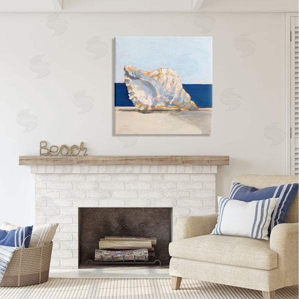 Stupell Industries Ethan Harper | Conch Still Life Painting Wall Art
