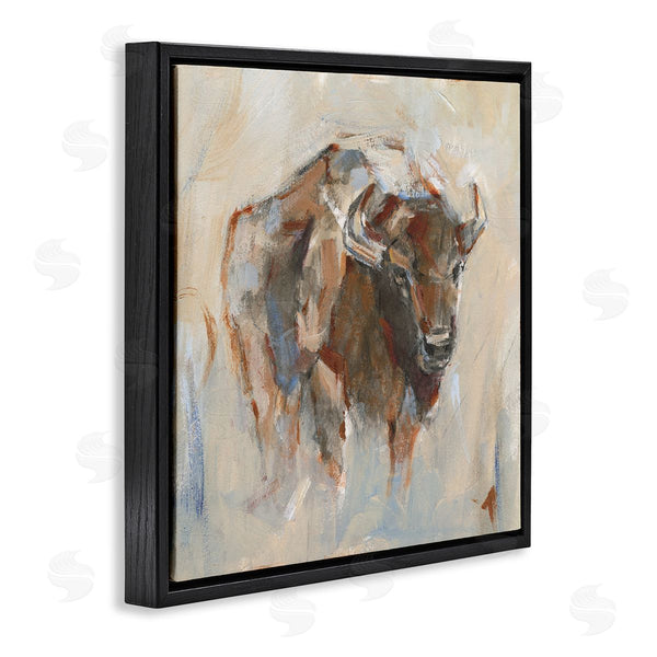 Stupell Industries Ethan Harper | Country Bison Abstract Brush Strokes Wall Art