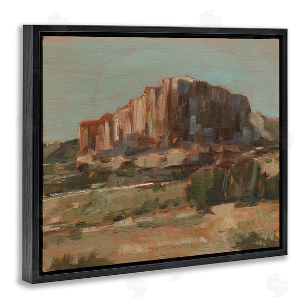 Stupell Industries Ethan Harper | Desert Mesa Cliffs In Distance