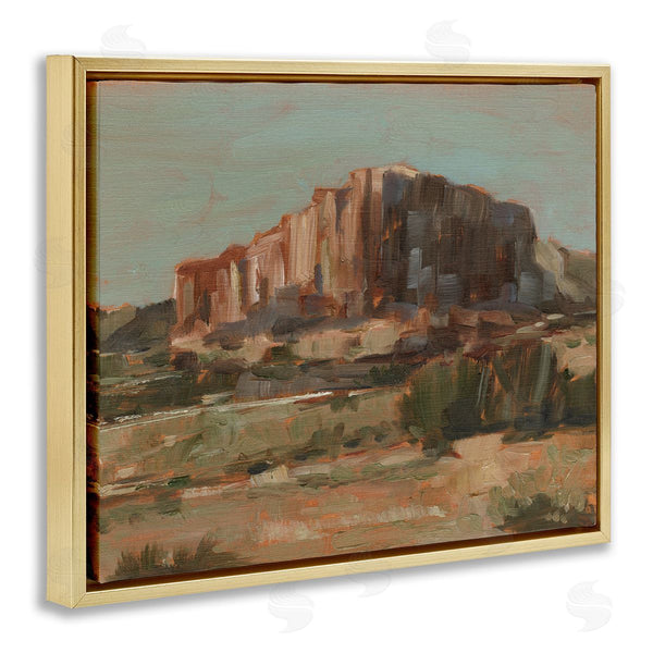 Stupell Industries Ethan Harper | Desert Mesa Cliffs In Distance