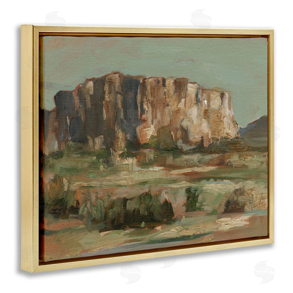 Stupell Industries Ethan Harper | Distant Canyon Mesa Landscape