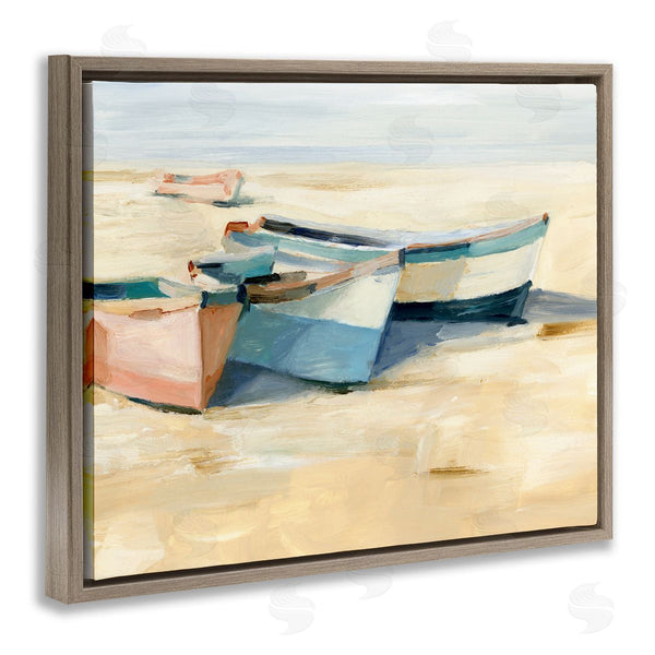 Stupell Industries Ethan Harper | Docked Boats Painting