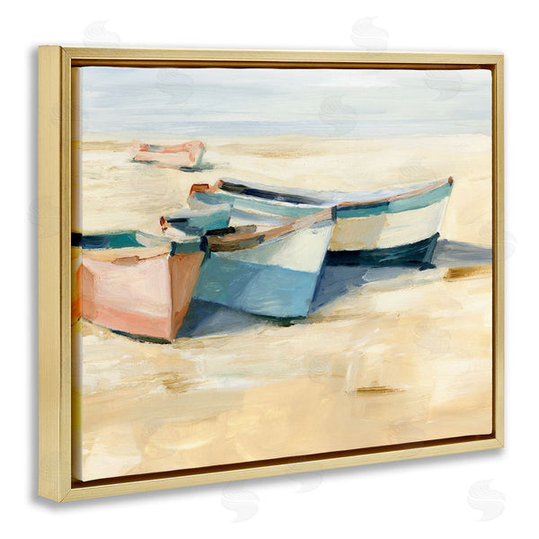 Stupell Industries Ethan Harper | Docked Boats Painting