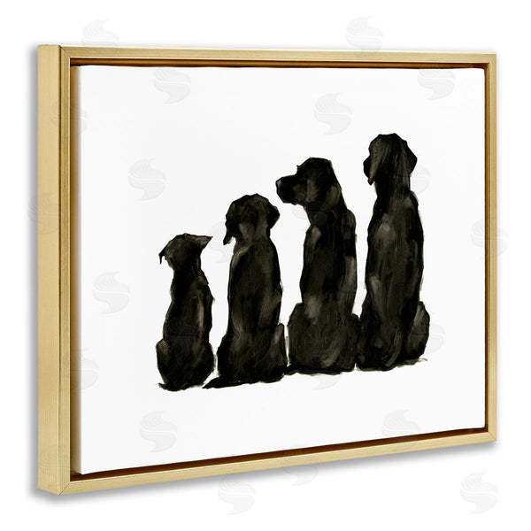 Stupell Industries Ethan Harper | Family Pet Silhouette Design