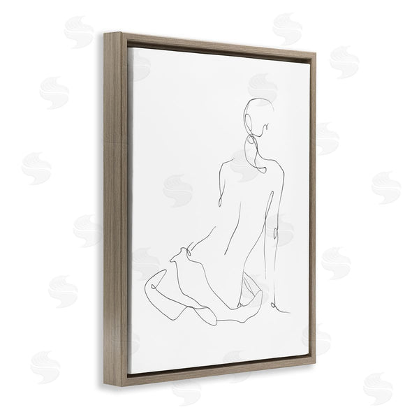 Stupell Industries Ethan Harper | Gestural Contour Left