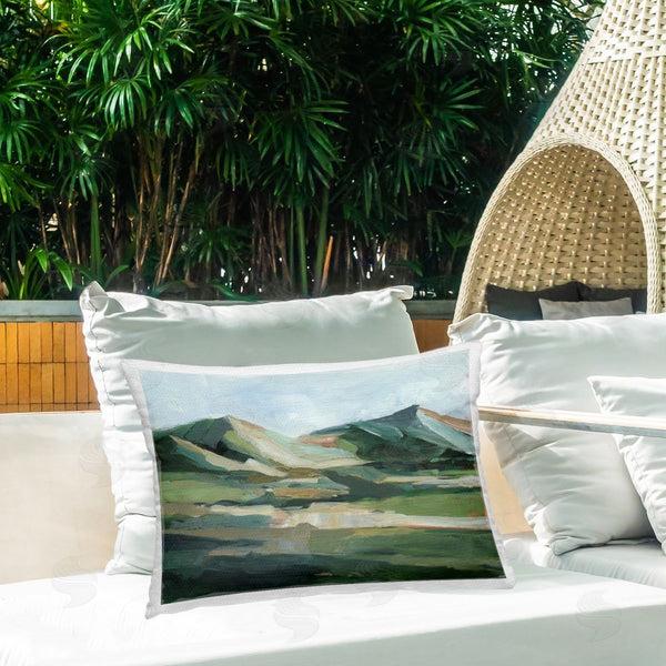 Stupell Industries Ethan Harper | Green Brushed Mountains