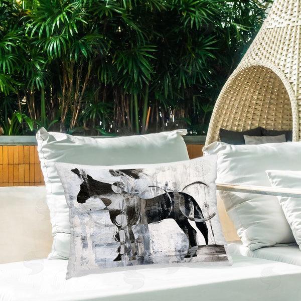 Stupell Industries Ethan Harper | Horse & Abstract Circles