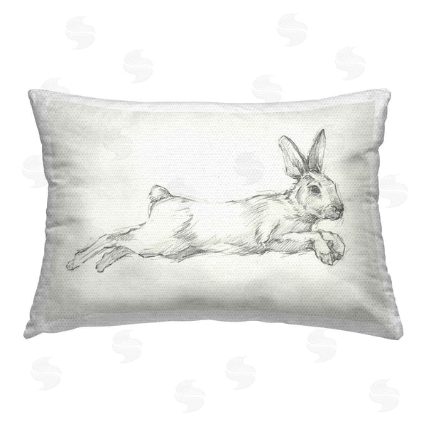 Stupell Industries Ethan Harper | Jumping Rabbit Sketch