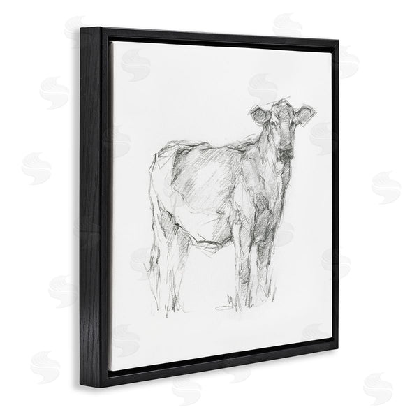 Stupell Industries Ethan Harper | Minimal Cattle Sketch Wall Art