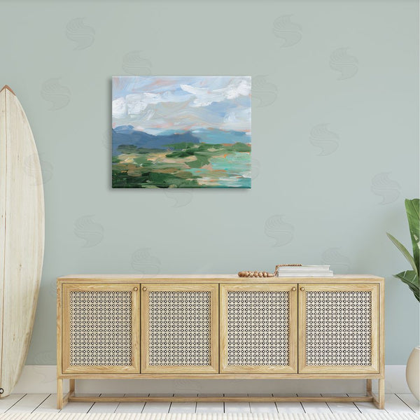 Stupell Industries Ethan Harper | Modern Brushed Cloudy Landscape Wall Art