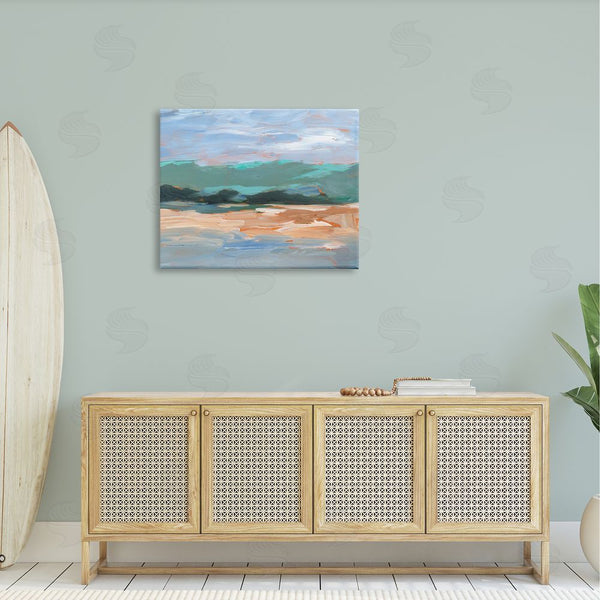Stupell Industries Ethan Harper | Modern Lake Brushed Scenery Wall Art