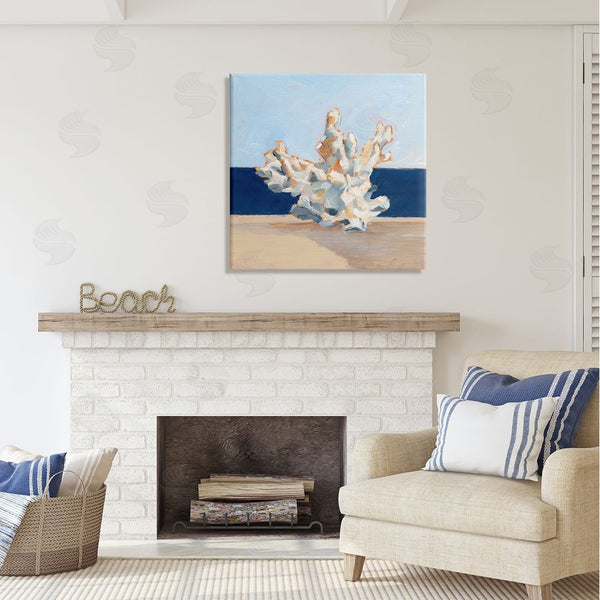 Stupell Industries Ethan Harper | Nautical Coral Painting Wall Art