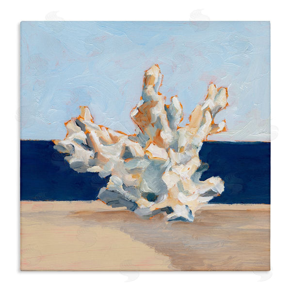 stupell industries Ethan Harper | Nautical Coral Painting Wall Art
