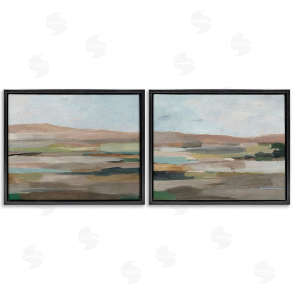 Stupell Industries Ethan Harper | Neutral Abstract Landscape Wall Art