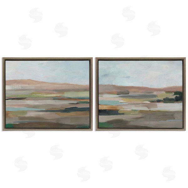 Stupell Industries Ethan Harper | Neutral Abstract Landscape Wall Art