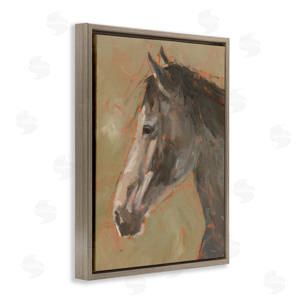Stupell Industries Ethan Harper | Neutral Brown Horse