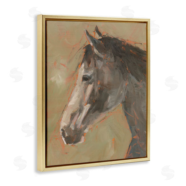 Stupell Industries Ethan Harper | Neutral Brown Horse