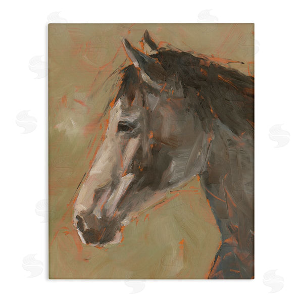 stupell industries Ethan Harper | Neutral Brown Horse
