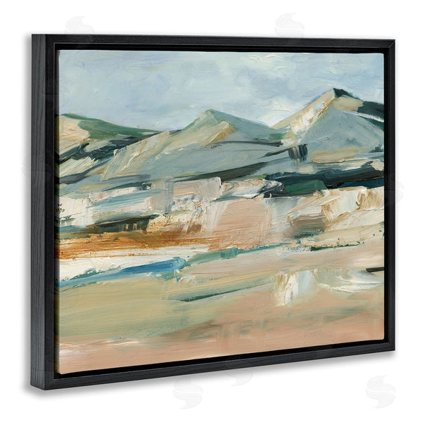 Stupell Industries Ethan Harper | Neutral Hued Mountains Wall Art