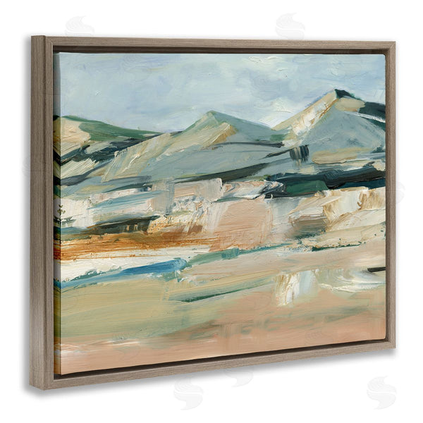 Stupell Industries Ethan Harper | Neutral Hued Mountains Wall Art