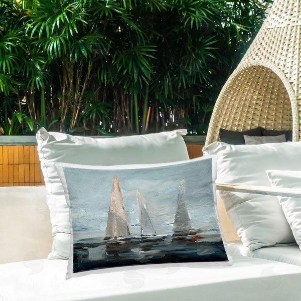 Stupell Industries Ethan Harper | Painterly Sailboat Trio