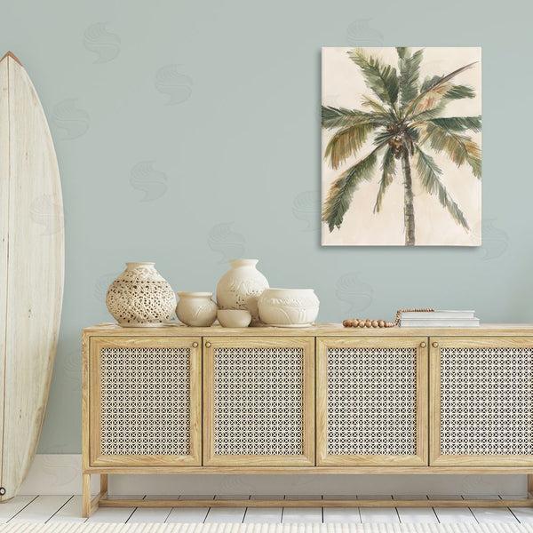 Stupell Industries Ethan Harper | Palm Tree On Beige Wall Art