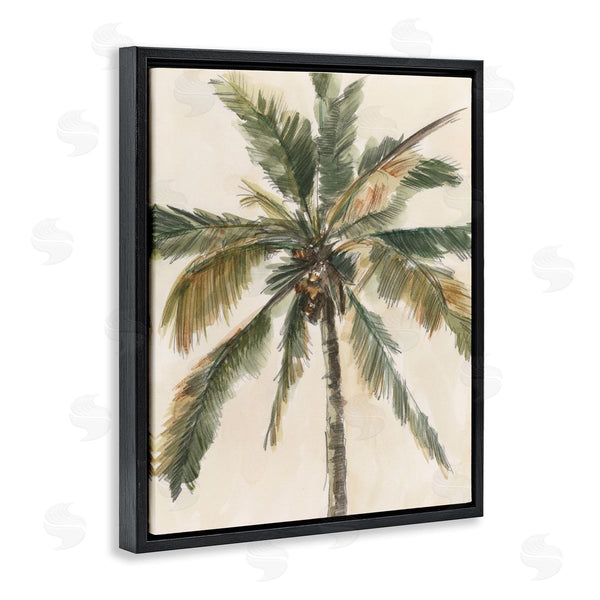 Stupell Industries Ethan Harper | Palm Tree On Beige Wall Art
