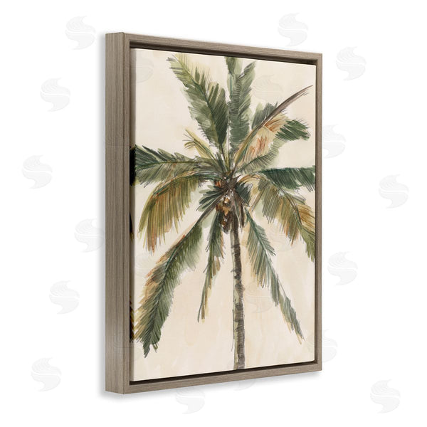 Stupell Industries Ethan Harper | Palm Tree On Beige Wall Art