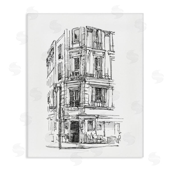 Stupell Industries Ethan Harper | Parisian Boulevard Architecture