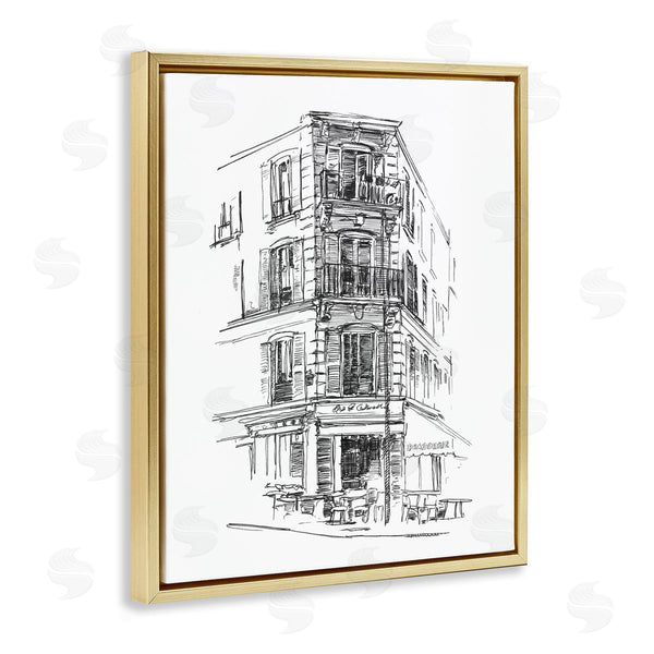 Stupell Industries Ethan Harper | Parisian Boulevard Study