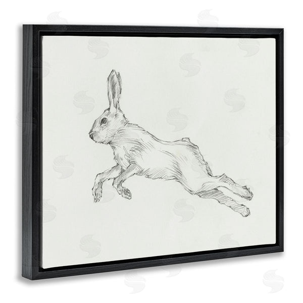 Stupell Industries Ethan Harper | Rabbit Hopping Sketch Wall Art