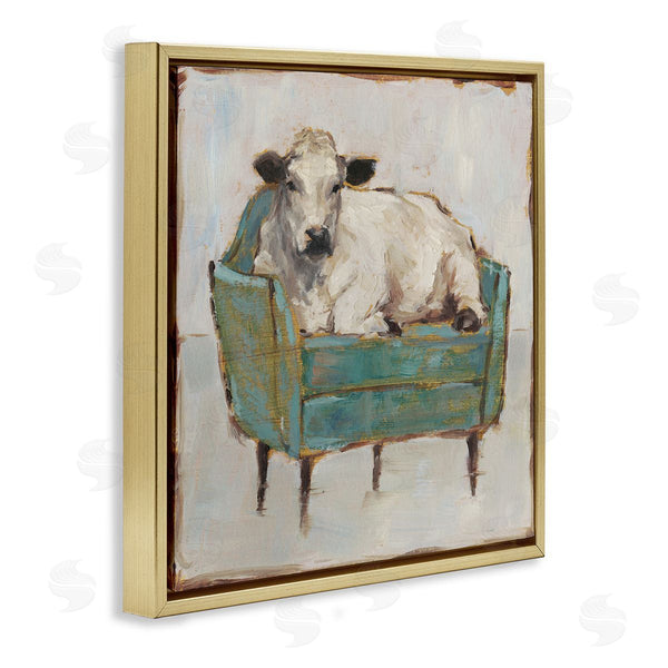 Stupell Industries Ethan Harper | Relaxing Cattle On Couch