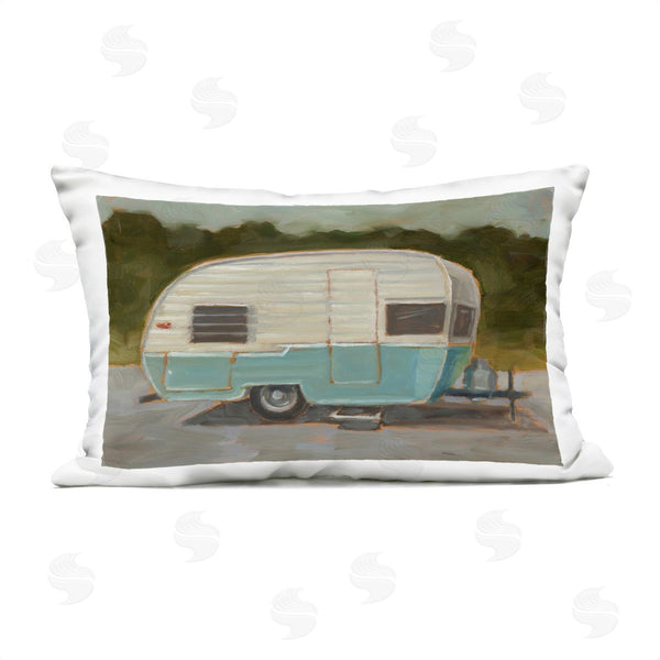 Stupell Industries Ethan Harper | Retro Camper View Printed Throw Pillow