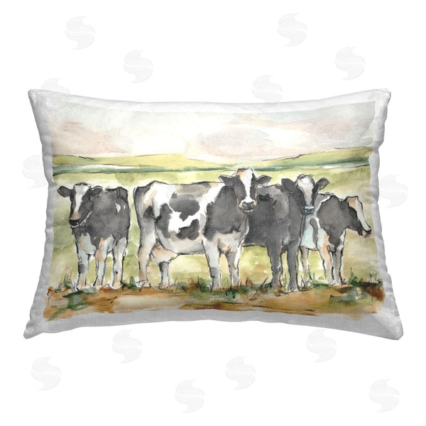 stupell industries Ethan Harper | Rural Cows Landscape