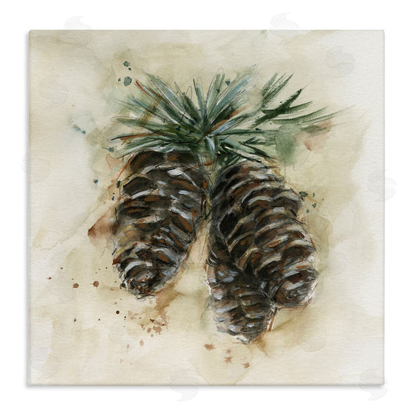 stupell industries Ethan Harper | Rustic Forest Pinecone Wall Art