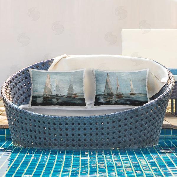 Stupell Industries Ethan Harper | Sailboat Seascape Impressions