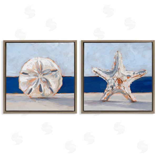 Stupell Industries Ethan Harper | Sea Life Starfish Seashell Painting