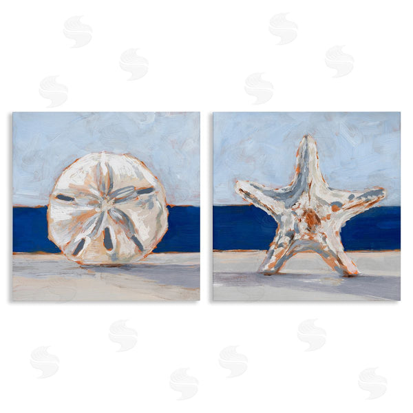 stupell industries Ethan Harper | Sea Life Starfish Seashell Painting