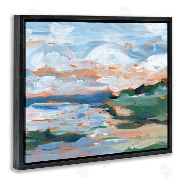 Stupell Industries Ethan Harper | Seaside Modern Landscape Scene Wall Art