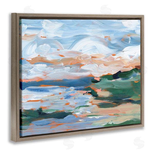 Stupell Industries Ethan Harper | Seaside Modern Landscape Scene Wall Art