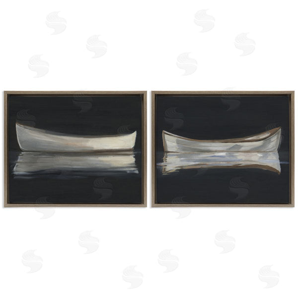 Stupell Industries Ethan Harper | Still Canoe Reflections