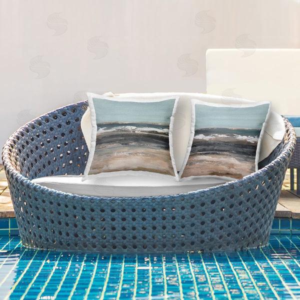 Stupell Industries Ethan Harper | Summer Waves Abstract Printed Throw Pillow Set
