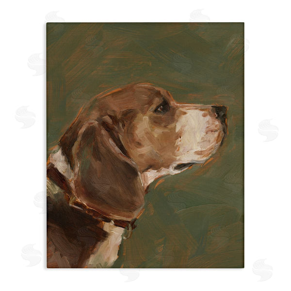stupell industries Ethan Harper | Traditional Beagle Portrait Wall Art