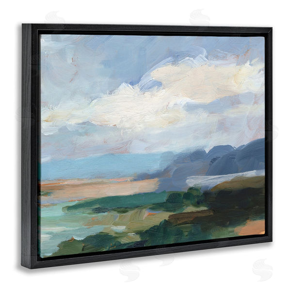 Stupell Industries Ethan Harper | Traditional Cloudy Beach Wall Art