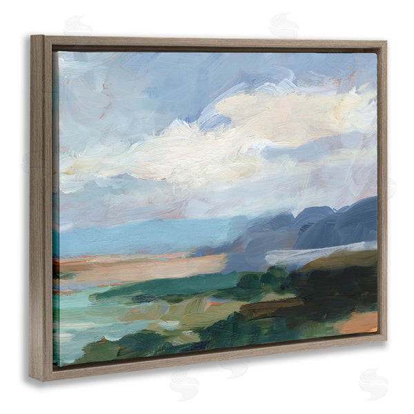 Stupell Industries Ethan Harper | Traditional Cloudy Beach Wall Art