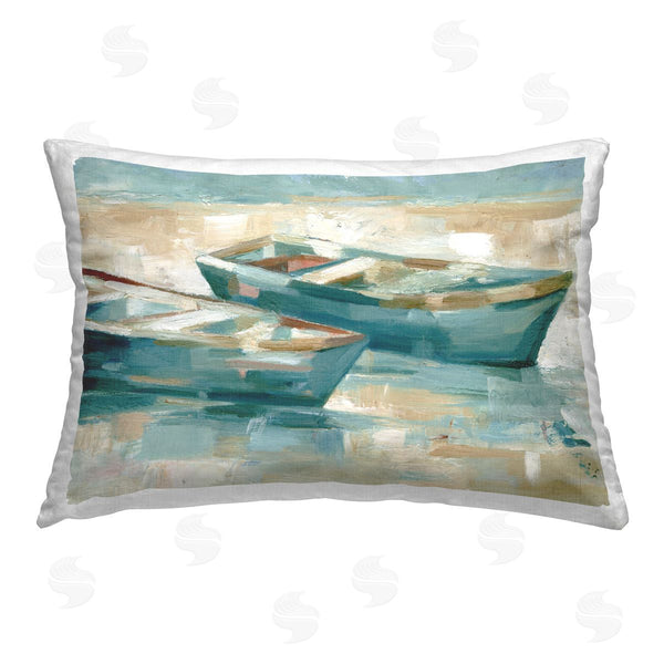 stupell industries Ethan Harper | Two Boats Abstraction