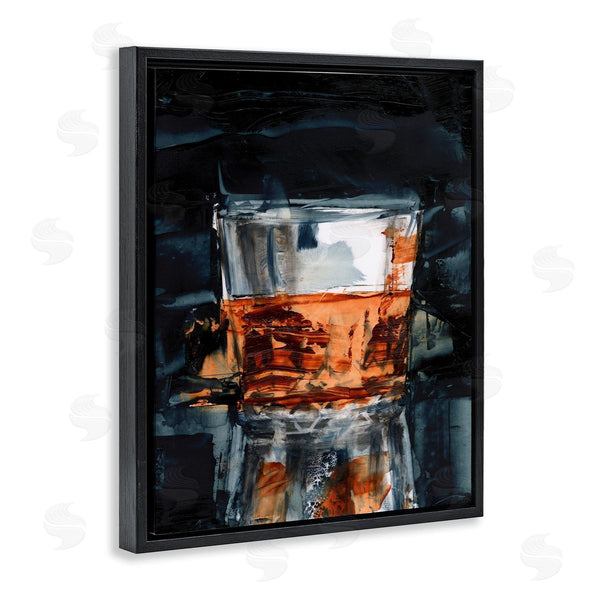 Stupell Industries Ethan Harper | Whiskey Glass Reflection