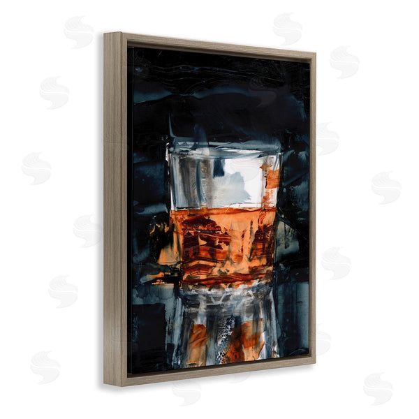 Stupell Industries Ethan Harper | Whiskey Glass Reflection