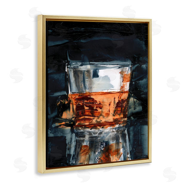Stupell Industries Ethan Harper | Whiskey Glass Reflection
